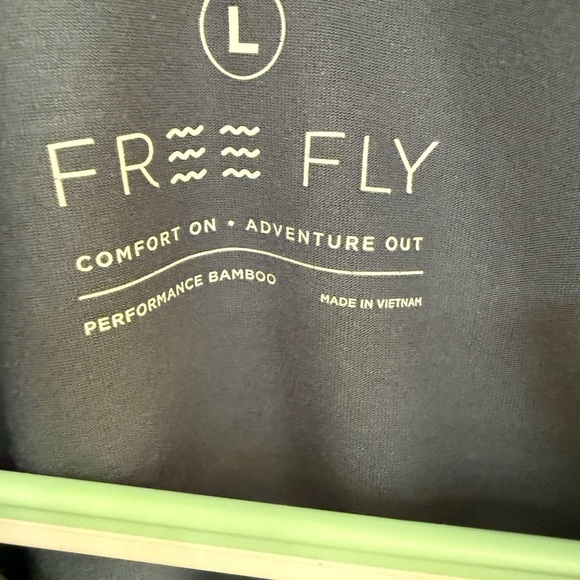 Free Fly Apparel Bamboo Gray-blue Long Sleeve Top - Picture 7 of 11